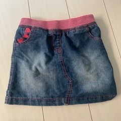 取りにこられる方限定　110 デニムスカート