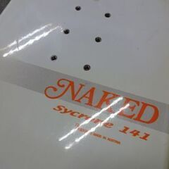 NAKED sycrone 141 141cm スノーボード キャンバー ディレクショナル 板のみ ネイキッド スノボ スノボー 札幌市 白石区の画像