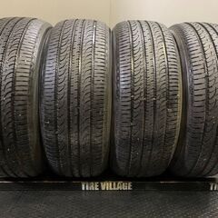 YOKOHAMA GEOLANDAR G055 225/55R18 18インチ 夏タイヤ 4本 バリ溝 デリカD:5 エクリプスクロス アウトランダー等　(TC817)  クレジットカード QR決済可能