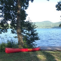 カナディアンカヌー🛶レンタルします。　夏休み 水遊び