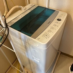 洗濯機　5.5Kg haier 8/7までの画像