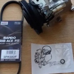ダイハツ　タントL375S後期コンプレッサーリビルト品