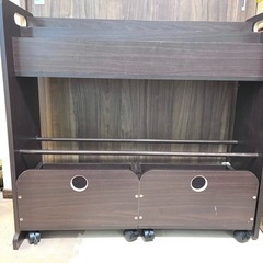 収納ケース付き絵本棚　トイラック　おもちゃ収納