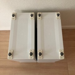 無印 ゴミ箱 2つセットの画像