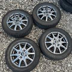 軽用 ホイール スタッドレス付き 4本 4j45？