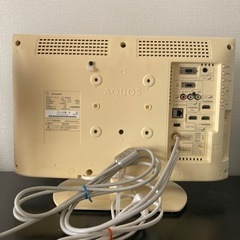 無料でお譲りします SHARP AQUOS 液晶カラーテレビ 19インチ 19V型ワイドの画像