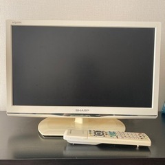 無料でお譲りします SHARP AQUOS 液晶カラーテレビ 1...