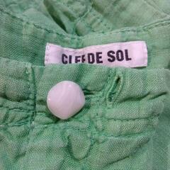 💮麻100%　CLEF  DE SOL♦何か購入の方は無料の画像
