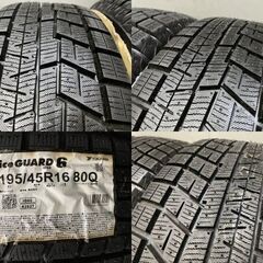 タイヤ新品【YOKOHAMA iG60 165/55R15 195/45R16]】スタッドレス【HONDA S660 純正ホイール 15/16インチ 5J/6.5J4HPCD100+45/+50】(VTM802) クレジットカード QR決済可能の画像