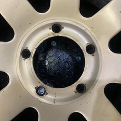 三菱 ジープ 純正ホイール 鉄ホイール 15インチ 4本 5.5J5HPCD139.7+13 ハブ径109mm 希少 ジムニーにも　(VHV941)  クレジットカード QR決済可能の画像