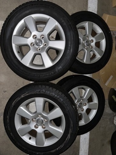 30ハリアー 純正ホイール 山あり