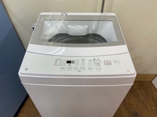 I340 ? 2021年製♪ NITORI 洗濯機 （6.0㎏） ⭐ 動作確認済 ⭐ クリーニング済