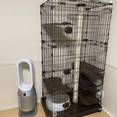 猫ゲージ　5段　ペットゲージ　中古