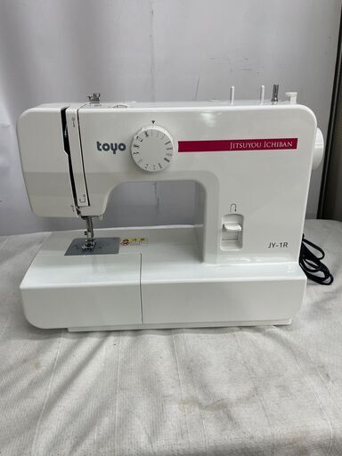 東洋精器工業 トーヨーミシン 電動ミシン 赤 レッド フットコントローラータイプ ■買取帝国 朝霞店 配達可能
