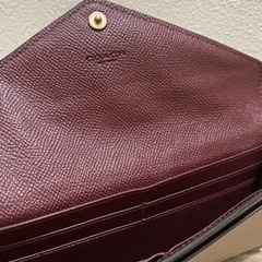 coach ベージュ長財布👛🪞❕🤍の画像