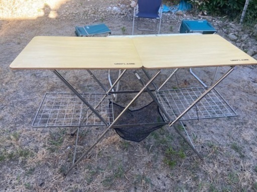 ユニフレーム キッチンスタンド （追加天板あり）（希望の金額教えてください）