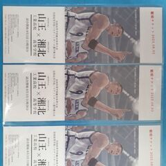 【新品未開封】映画スラムダンク☆山王×湘北戦 観戦チケット×3枚☆8月3日限定特典※非売品※の画像