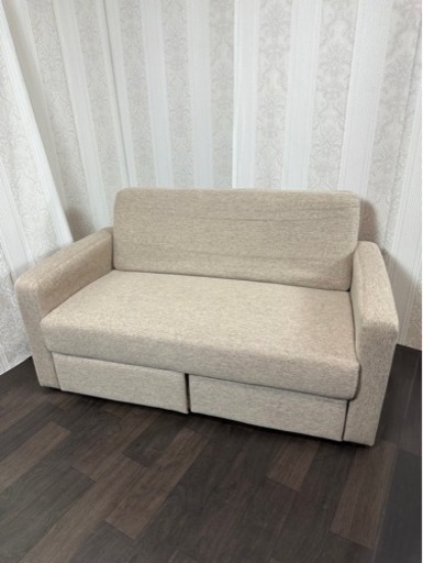 （受け渡し者決定）定価¥32780- COORDY 収納引き出し付きソファ