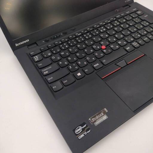 Lenovo　Core i7 SSD180G搭載　メモリ8G 14インチWXGA++ (1600x900)　webカメラ　 Wifi対応　1.36kg　#1602DD9