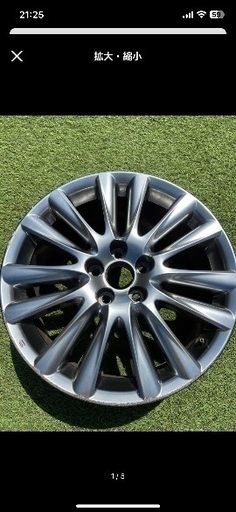 ハリアー  60  レクサス　トヨタ純正　タイヤ　ホイール　18インチ