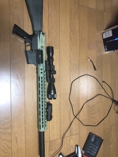 SR25風 m4電動ガン