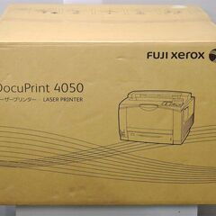新古品 富士ゼロックス DocuPrint 4050 A3レーザープリンタ 印刷履歴6枚!! FUJIXEROX 近隣(ルート片道15km以内)配達できますの画像