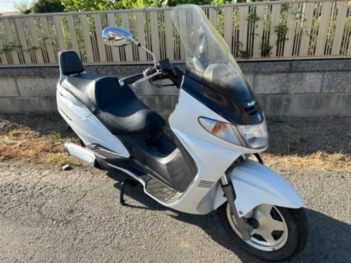 ☆スカイウェーブ250.CJ41A型☆走行距離少！！バッテリー・シート・プラグなど新品交換で快調ですよ☆ビッグスクーター250cc☆