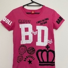 ベビードール　Tシャツ　ピンク