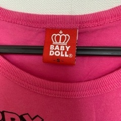 ベビードール　Tシャツ　ピンクの画像