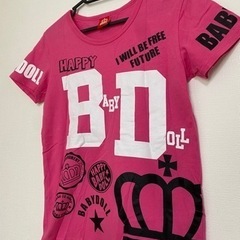 ベビードール　Tシャツ　ピンクの画像
