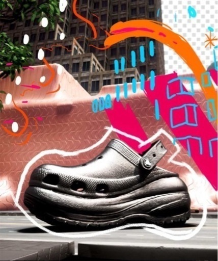 クロックス厚底