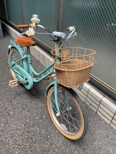 ブリヂストン HACCHI(ハッチ) 18インチ グリーン 子供用 自転車