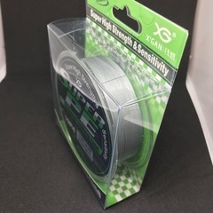 釣り糸PE0.6号150m 灰色の画像