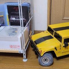 【売約済】【値下げ】HUMMER H1 エンジン式ラジコンカー【美品★未始動品】★DeAGOSTINI デアゴスティーニ★高級ラジコンカーの画像