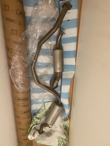 crz 無限マフラー　中間リアピースセット