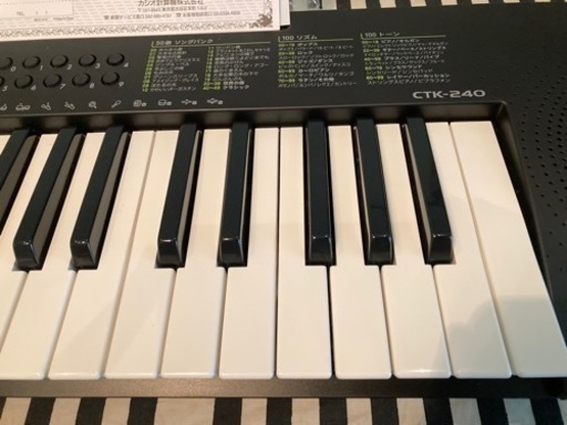 CASIO CTK-240 Casio CTK-240（中古）【楽器検索デジマート】