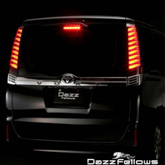 80ヴォクシー ダズフェローズ テールランプ ダズフェローズプレミアムLEDテール ヴォクシー80系後期