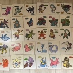 【配送可能】ポケモンパンシール　初期