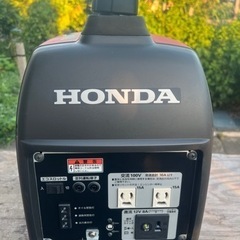 HONDポータブル発電機 eu16i