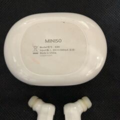 NINISO K6H Bluetooth ブルートゥース　完全ワイヤレスイヤホン（中国版） 片耳づつの使用や出先でのケース充電も可 動作確認済み中古品の画像