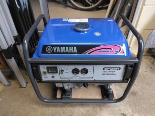 ヤマハ　4サイクル2.3KVA発電機 発電機　EF23h