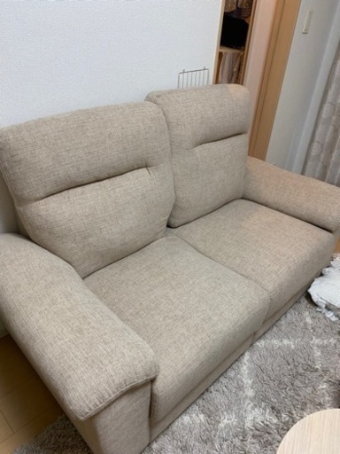 2人がけソファ