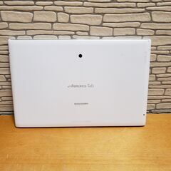  ARROWS Tab F-03G タブレット端末ホワイトの画像