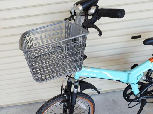 ★nak1様取引中★配送要相談　折り畳み自転車　美品　6段階変速　P9