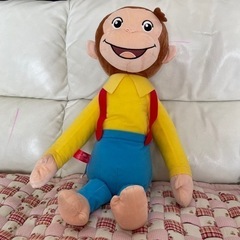 おさるのジョージのぬいぐるみ