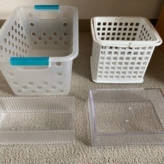収納ケースいろいろ　4点
