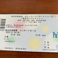 ジブリナイトチケットの画像