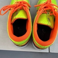 最終値下|水戸市笠原 | 24.5cm アシックス　ランニングシューズ TARTHEREDGE Jr.の画像