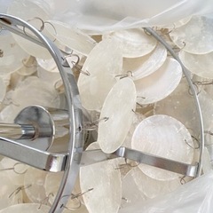 値下げしました　天然貝　ペンダントランプの画像