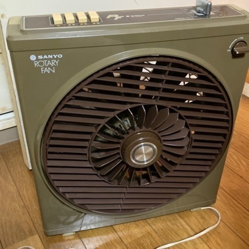 サンヨー　ロタリーファン　扇風機　レトロ　ヴィンテージ　EF-C30H